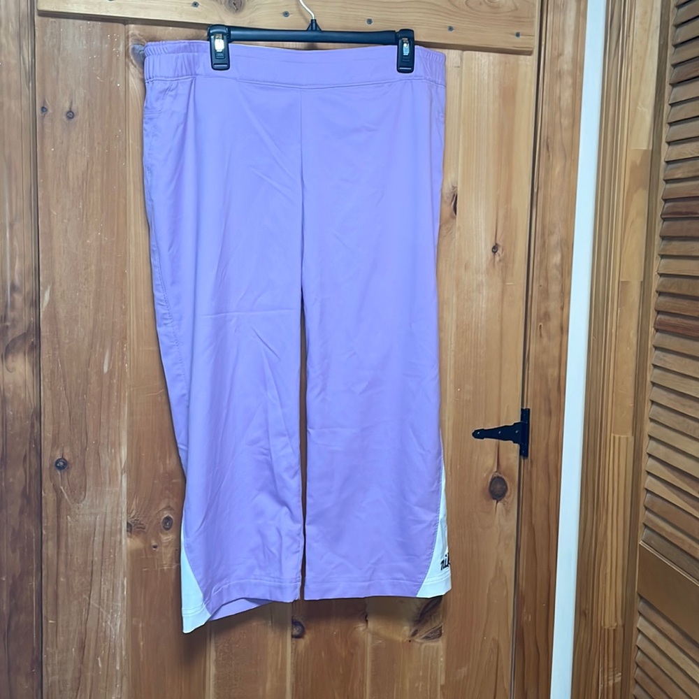 NWT Nike lavender capris, large
